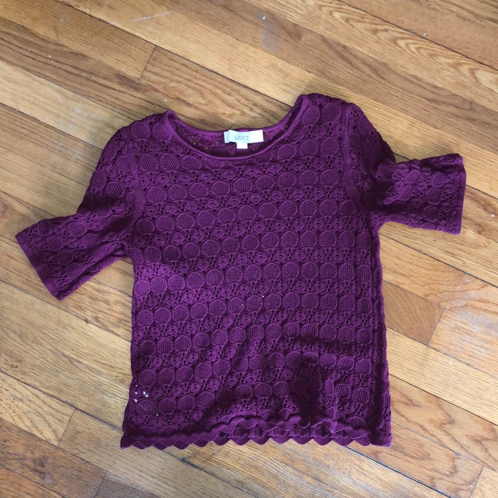 Loft crop top